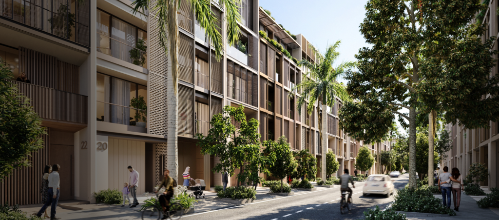 Phối cảnh đường sola rise masterisehomes